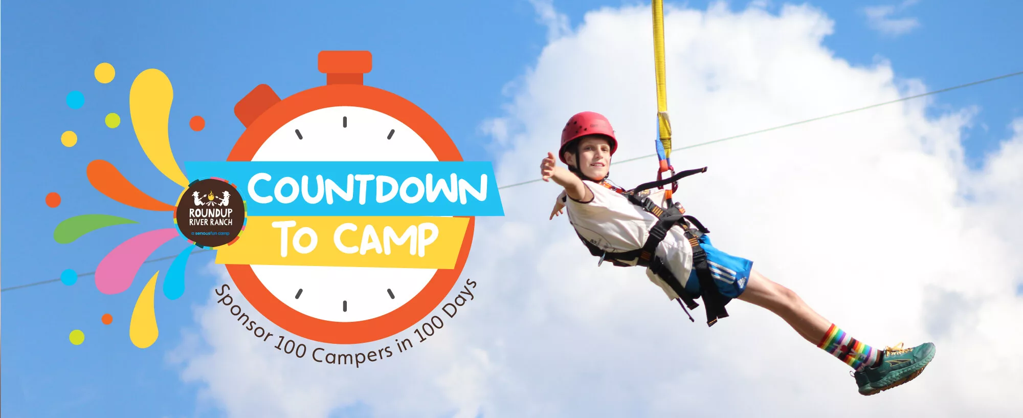 Countdown to Camp - Sponsor 100 Campers in 100 Days