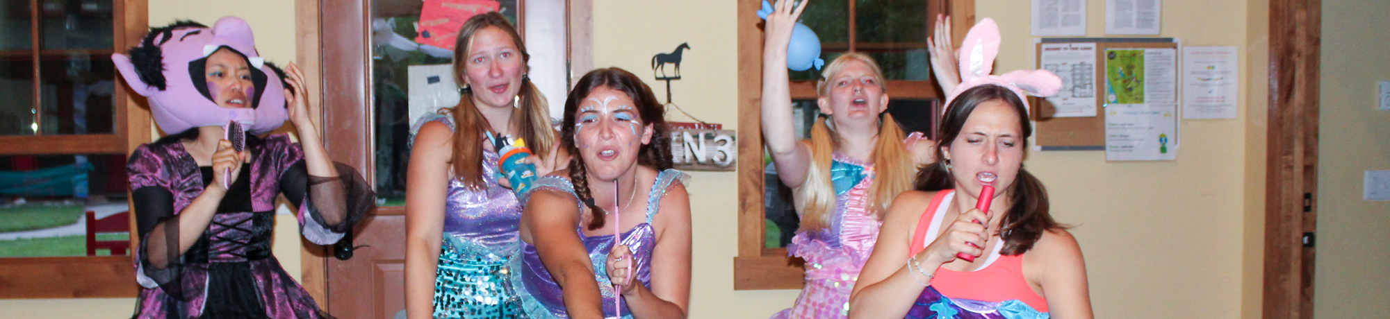 Group of volunteers and counselors